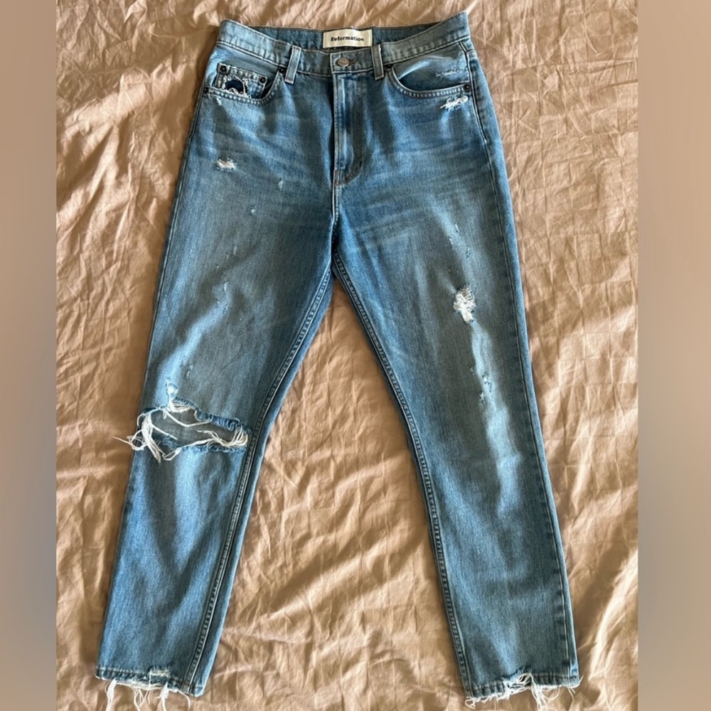 Reformation Cigarette High Rise